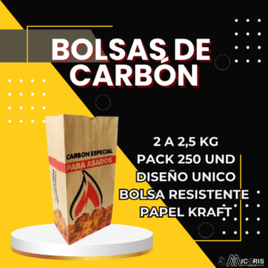 Bolsas de Carbón (250 unidades)