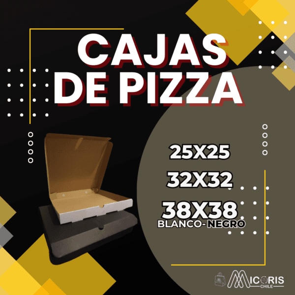 Cajas de Pizza 38x38 (50 unidades)