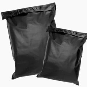 Bolsas Courrier Negra 20x30